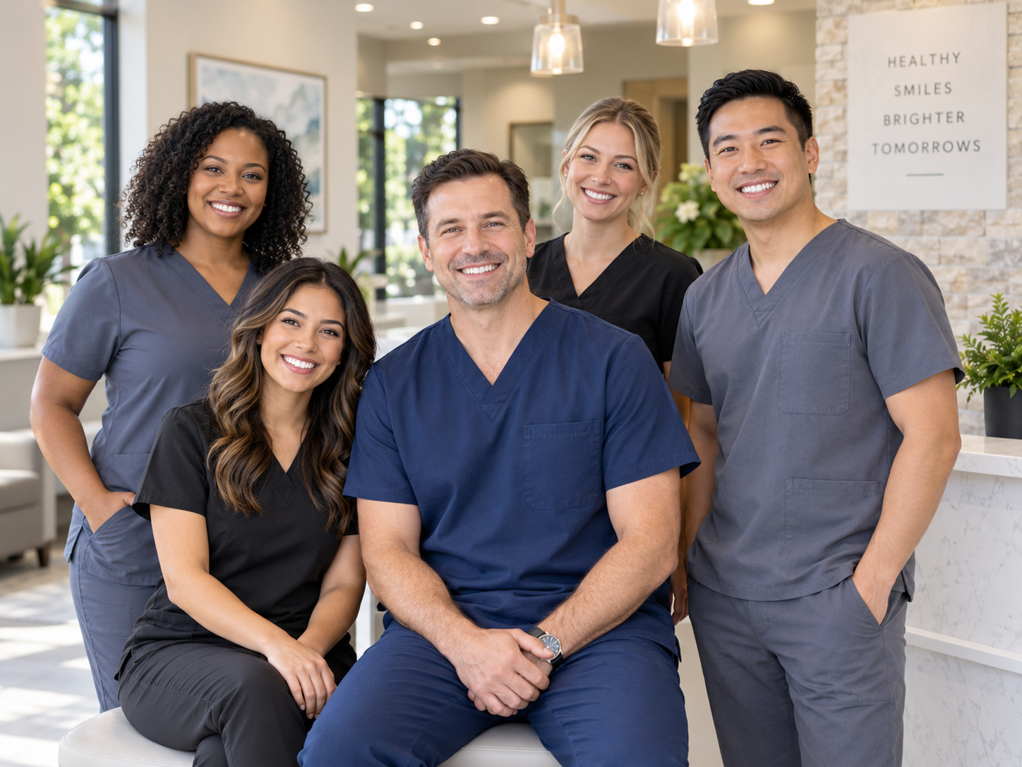 Example dental team